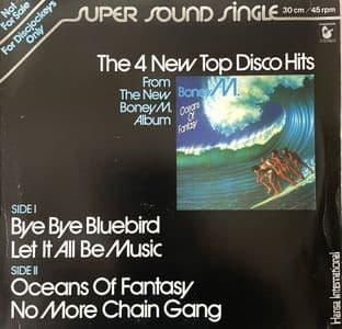 Boney M. - The 4 New Top Disco Hits EP (12") (Promo) (VG/VG-)