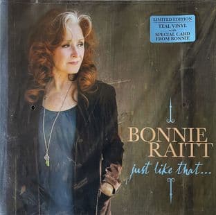 Bonnie Raitt - Just Like That... (LP) (Teal Vinyl) (M/M) (Sealed) (9)