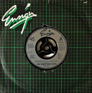 Boomtown Rats (The) - Someone's Looking At You (7") (G+/G-)