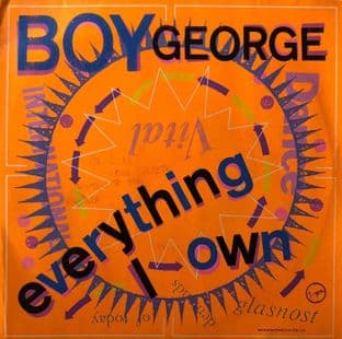 Boy George - Everything I Own (7") (VG/VG-)