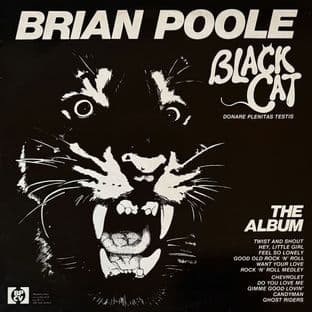 Brian Poole & Black Cat - The Album (LP) (Signed) (VG/VG-)