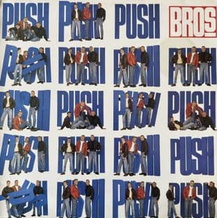 Bros ‎- Push (LP) (VG/VG+)