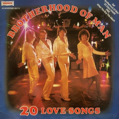 Brotherhood Of Man - 20 Love Songs/20 Disco Greats (Twin LP Set) (VG-/G++)