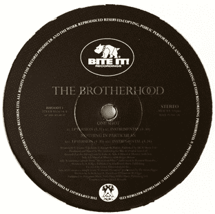 Brotherhood (The) - One Shot/Nothing In Particular (12") (VG+/NM)