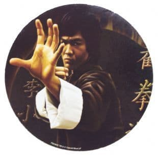 Bruce Lee - Fighting Pose (Sticker)