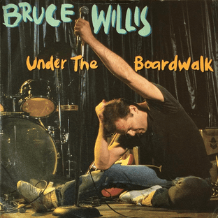 Bruce Willis - Under The Boardwalk (7") (VG-/VG-)