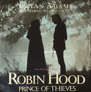 Bryan Adams - (Everything I Do) I Do It For You (7") (VG-/VG)