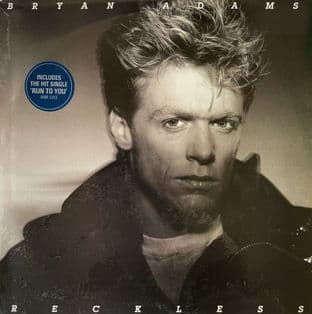 Bryan Adams ‎- Reckless (LP) (VG+/G-VG)