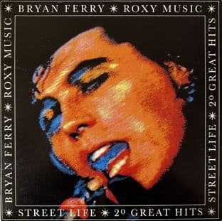 Bryan Ferry/Roxy Music - Street Life: 20 Great Hits (LP) (VG+/VG+)