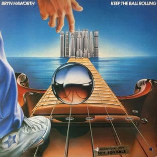 Bryn Haworth - Keep The Ball Rolling (LP) (EX/VG-)