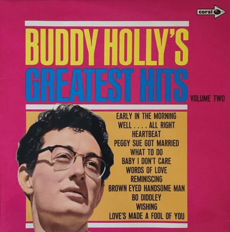 Buddy Holly ‎- Buddy Holly's Greatest Hits Volume Two (LP) (G-VG/VG-)