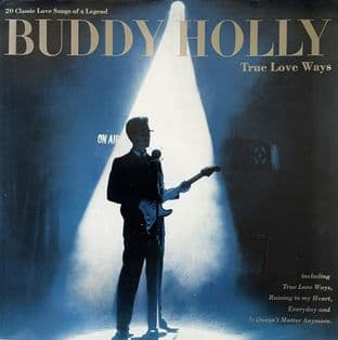 Buddy Holly ‎- True Love Ways (LP) (VG-/VG-)