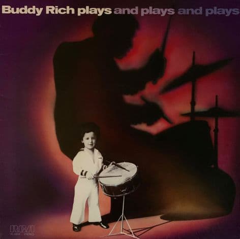Buddy Rich ‎- Buddy Rich Plays And Plays And Plays (LP) (G++/G++)