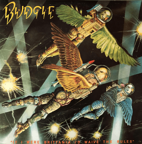 Budgie - If I Were Brittania I'd Waive The Rules (LP) (VG-/VG)