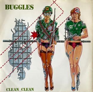 Buggles (The) - Clean, Clean (7") (EX-/VG-)