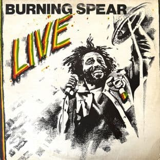 Burning Spear ‎- Burning Spear Live (LP) (1st Issue) (VG/VG)