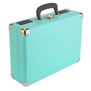 Bush Classic Retro Portable Case Record Player - Teal