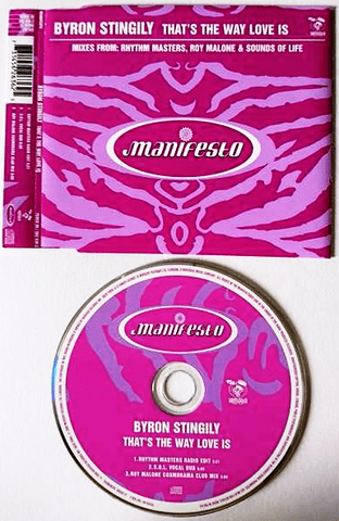 Byron Stingily - That's The Way Love Is (CD Single) (VG/VG)