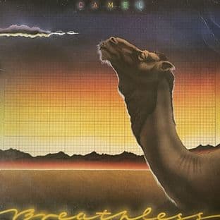 Camel ‎- Breathless (LP) (VG-EX/VG-)
