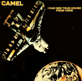 Camel ‎- I Can See Your House From Here (LP) (G-VG/G++)
