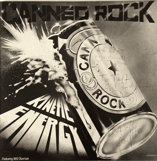 Canned Rock - Kinetic Energy (LP) (Signed) (EX/VG)