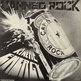 Canned Rock - Kinetic Energy (LP) (Signed) (VG+/VG+)
