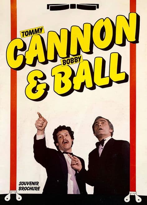 Cannon & Ball - UK Tour 1981 Souvenir Brochure (Programme) (VG)