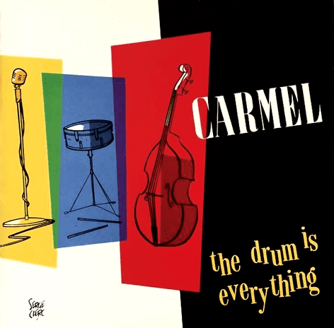 Carmel ‎- The Drum Is Everything (LP) (VG+/G+)