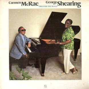 Carmen McRae/George Shearing - Two For The Road (LP) (VG+/VG-)