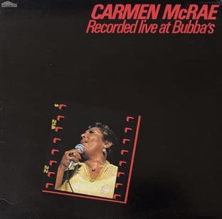 Carmen McRae - Recorded Live At Bubba's (Japan LP) (EX-/VG)
