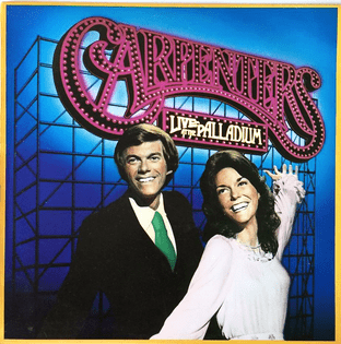 Carpenters - Live At The Palladium (LP) (VG/VG++)