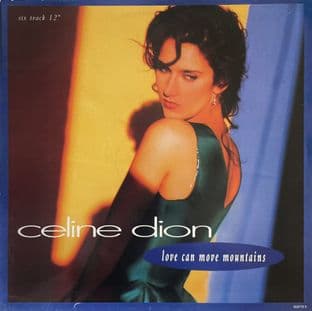 Celine Dion - Love Can Move Mountains (12") (EX/VG-)