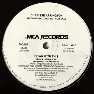 Charisse Arrington - Down With This (12") (Promo) (G+/M)