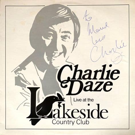 Charlie Daze ‎- Live At The Lakeside (LP) (Signed) (VG/VG-)