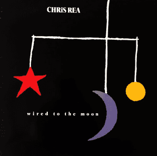 Chris Rea - Wired To The Moon (LP) (VG-EX/VG-)