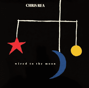 Chris Rea - Wired To The Moon (LP) (VG-/VG)