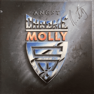 Chrome Molly - Angst (LP) (Signed) (VG/G-VG)