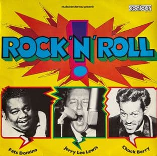 Chuck Berry/Jerry Lee Lewis/Fats Domino - Rock 'N' Roll (LP) (VG+/VG)