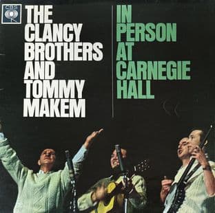 Clancy Brothers (The) With Tommy Makem - In Person At Carnegie Hall (LP) (VG/VG)