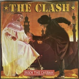 Clash (The) - Rock The Casbah (12") (EX-/VG-)