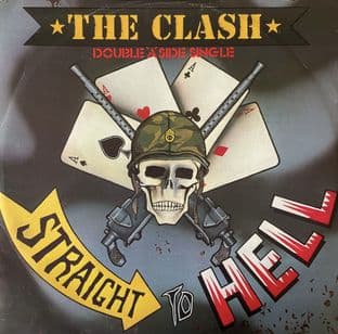 Clash (The) - Should I Stay Or Should I Go/Straight To Hell (12") (VG-/G-VG)