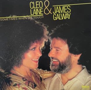 Cleo Laine & James Galway - Sometimes When We Touch (LP) (G++/G++)