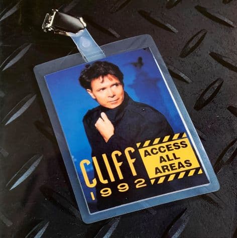 Cliff Richard - Access All Areas: UK Tour 1992 (Programme) (VG-)