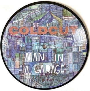 Coldcut - Man In A Garage (7") (Picture Disc) (EX/VG)