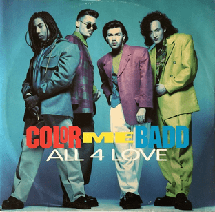 Color Me Badd - All 4 Love (12") (VG/G+)