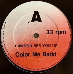 Color Me Badd - I Wanna Sex You Up (12") (G-/NM)