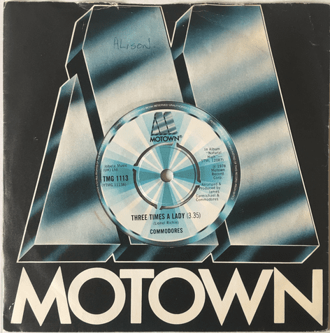 Commodores ‎-Three Times A Lady (7