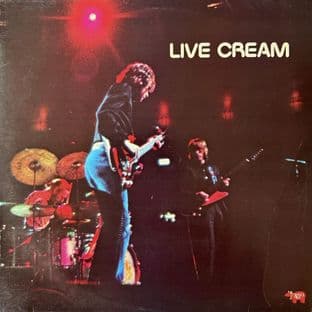 Cream - Live Cream (LP) (EX-/G-VG)
