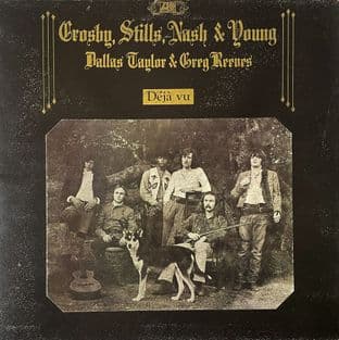 Crosby, Stills, Nash & Young - Deja Vu (LP) (VG/G-VG)