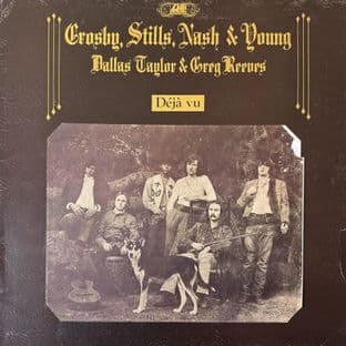 Crosby, Stills, Nash & Young - Deja Vu (LP) (VG/VG-)
